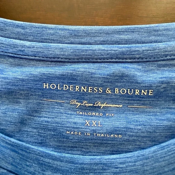 Holderness & Bourne Men's XXL The Laidlay Pullover Marlin Blue MSRP $130